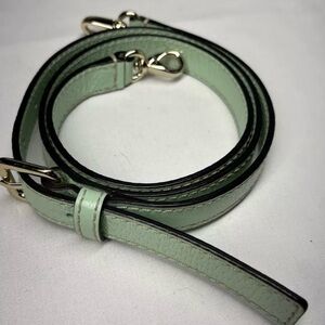 Authentic Kate Spade Crossbody Strap Only Wellesley Seafoam Green Purse Wkru2486
